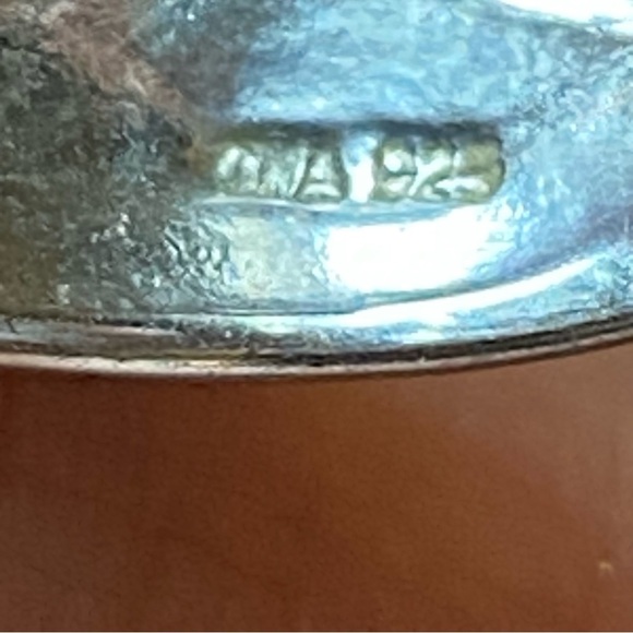 Diamonique Vintage QVC CZ Cluster Band Sterling Silver Ring Sz 5 - Picture 10 of 12